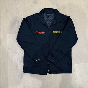 100 Thieves Black Attack on Titians Jacket